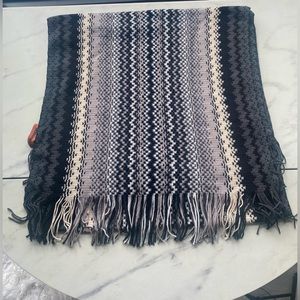 Missoni collectors scarf. Beautiful warm neutral colors. Made in Italy.